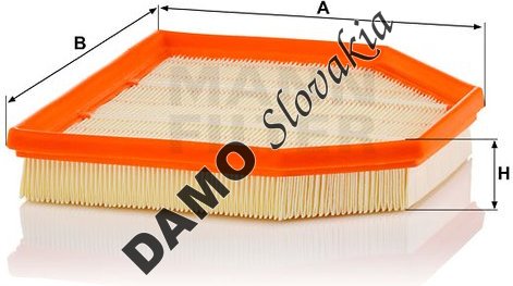 Vzduchový filter MANN FILTER C 24 242