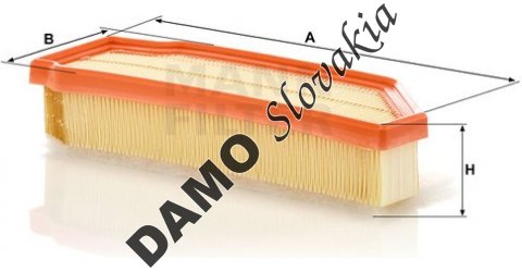 Vzduchový filter MANN FILTER C 31 033