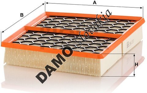 Vzduchový filter MANN FILTER C 34 017