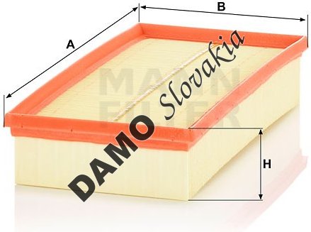 Vzduchový filter MANN FILTER C 35 017