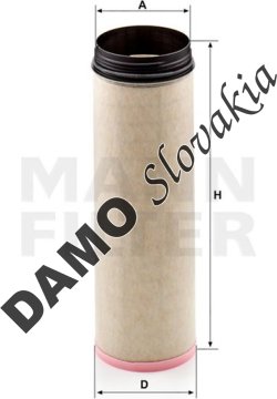 Poistný filter MANN FILTER CF 1750
