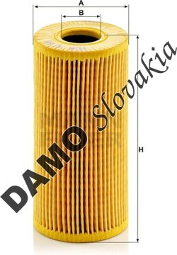 Olejový filter MANN FILTER HU 618 y