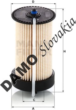 Palivový filter MANN FILTER PU 8046 z