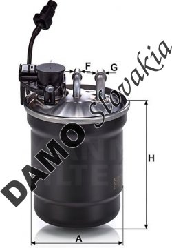 Palivový filter MANN FILTER WK 11 025