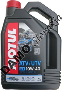 MOTUL ATV-UTV 4T 10W-40 - 4l