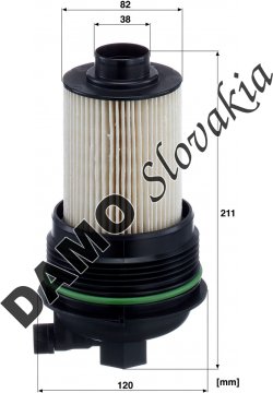 Palivový filter MANN FILTER PU 9025