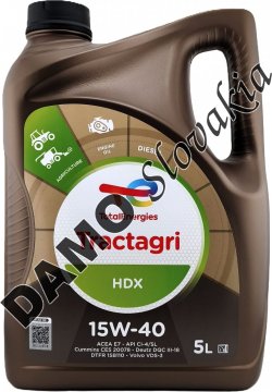 TOTAL TRACTAGRI HDX 15W-40 - 5l
