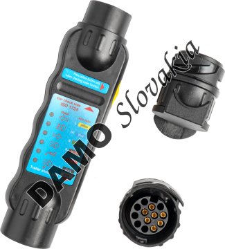 AMIO Tester zásuviek a zástrčiek prívesov 7/13PIN