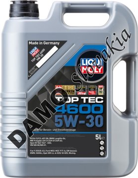 LIQUI MOLY TOP TEC 4600 5W-30 - 5l