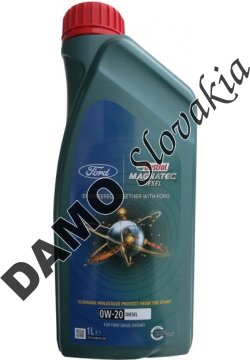 CASTROL MAGNATEC DIESEL 0W-20 - 1l