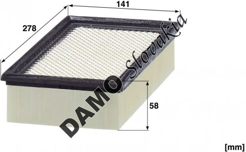 Kabínový filter MANN FILTER CUD 28 046