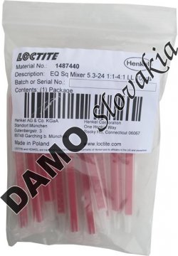 Statický zmiešavač pre 50ml lepidlá - 10ks