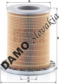 Vzduchový filter MANN FILTER C 23 589/1