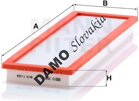 Kabínový filter MANN FILTER CU 3939