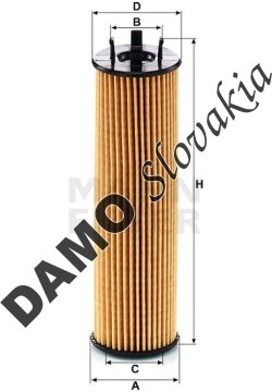 Olejový filter MANN FILTER HU 5003 z