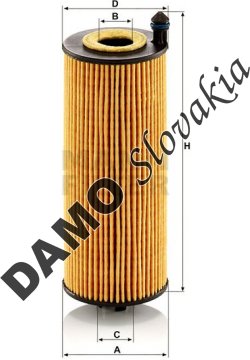 Olejový filter MANN FILTER HU 6032 z