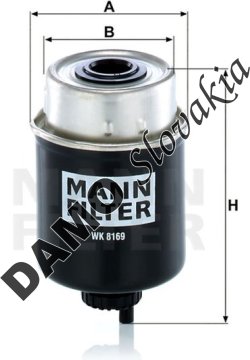 Palivový filter MANN FILTER WK 8169