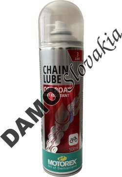 MOTOREX CHAINLUBE OFF ROAD Spray - 500ml