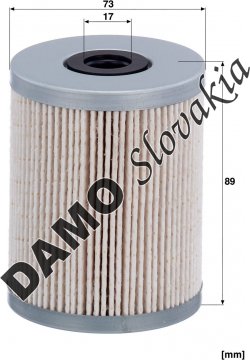 Palivový filter MANN FILTER P 7007