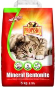 PROPESKO MINERAL BENTONITE podstielka pre mačky - 5kg