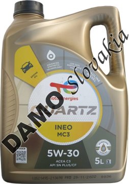 TOTAL QUARTZ INEO MC3 5W-30 - 5l