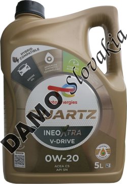TOTAL QUARTZ INEO XTRA V-DRIVE 0W-20 - 5l