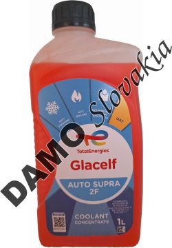 TOTAL GLACELF AUTO SUPRA 2F, nemrznúca kvapalina oranžová - 1l