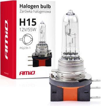 AMIO 12V/55W H15 PGJ23t-1