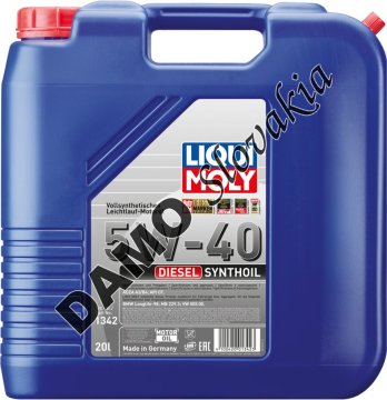 LIQUI MOLY DIESEL SYNTHOIL 5W-40 - 20l