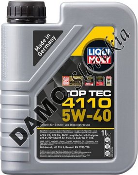 LIQUI MOLY TOP TEC 4110 5W-40 - 1l