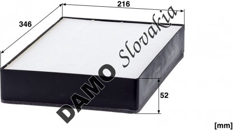 Kabínový filter MANN FILTER CUD 35 002