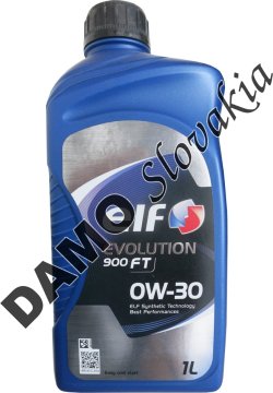 ELF EVOLUTION 900 FT 0W-30 - 1l