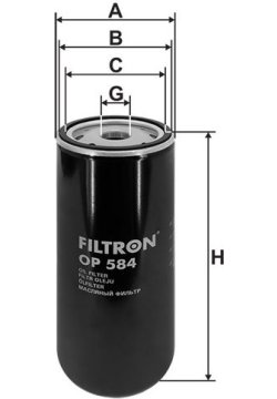 Olejový filter FILTRON OP 584