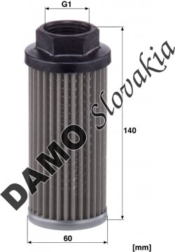 Filter hydrauliky MANN FILTER HD 7011