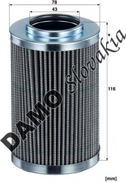 Filter hydrauliky MANN FILTER HD 8011