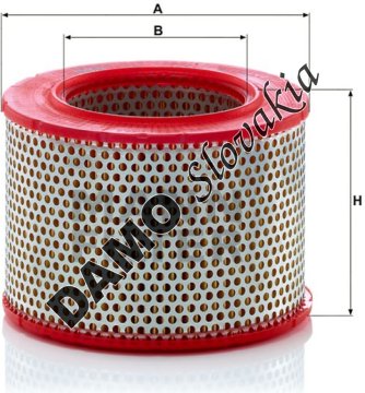 Vzduchový filter MANN FILTER C 1555/6