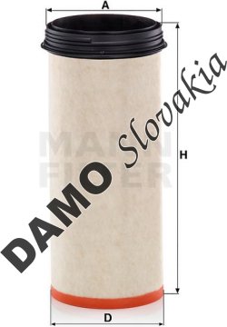 Poistný filter MANN FILTER CF 1810/1