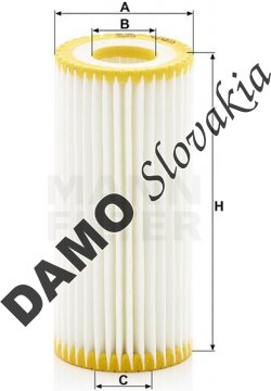 Olejový filter MANN FILTER HU 6013 z