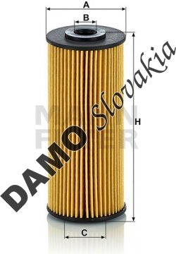 Olejový filter MANN FILTER HU 7074 x