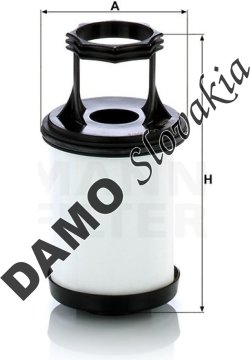 Filter odvzdušňovania MANN FILTER LC 5003/2 x