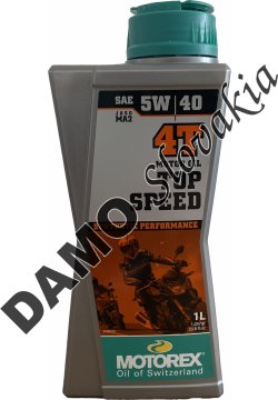 MOTOREX TOP SPEED 4T 5W-40 - 1l