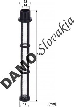 Palivový filter MANN FILTER PU 219