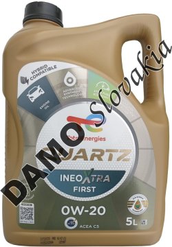 TOTAL QUARTZ INEO XTRA FIRST 0W-20 - 5l