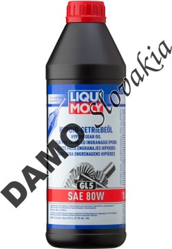 LIQUI MOLY hypoidný prevodový olej 80W - 1l