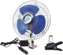 AMIO ventilátor do auta kovový 12V
