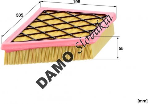 Vzduchový filter MANN FILTER C 34 001