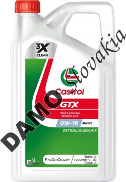 CASTROL GTX 0W-16 - 5l