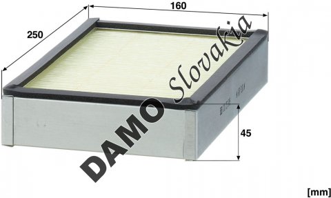 Kabínový filter MANN FILTER CUD 25 049
