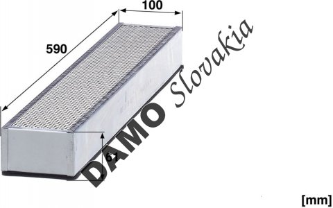Kabínový filter MANN FILTER CUK 59 003