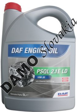 DAF ENGINE OIL PSQL 2.1E LD 10W-30 - 5l